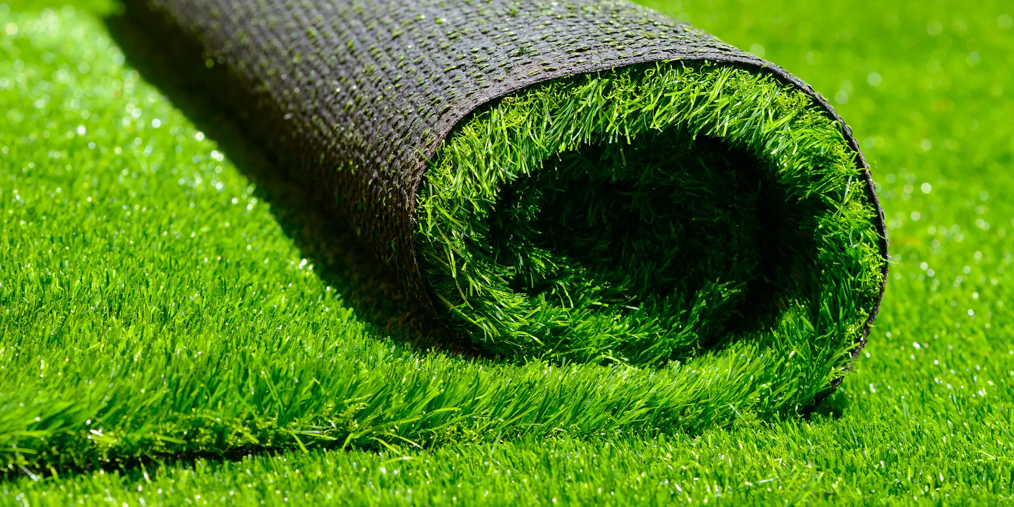 Artificial grass installation project in Allen